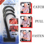 Seatbelt Catcher 3 pcs catch pull fasten text black