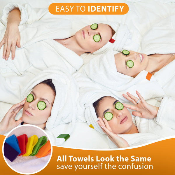 easily identify your towel