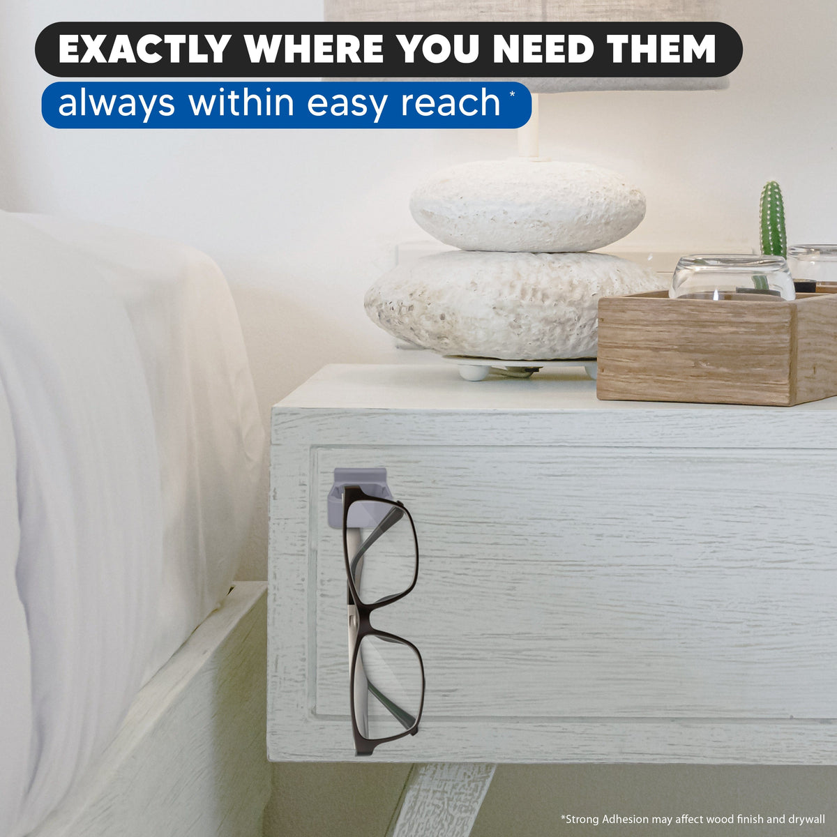 glasses are exactly where you need them