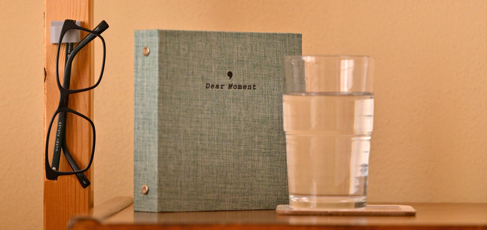  glasses keep on nightstand with glasses