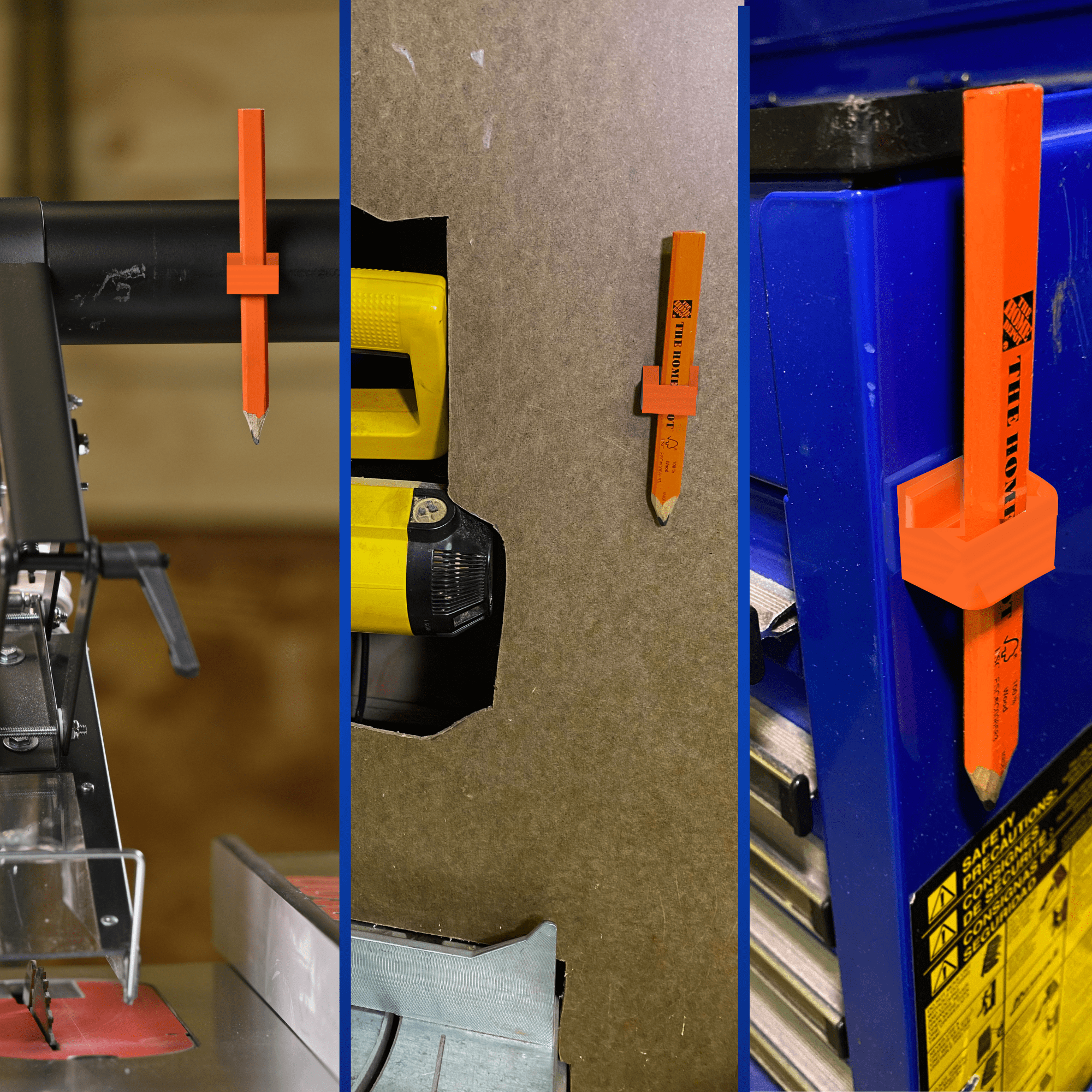 pencil keep in action in the workshop