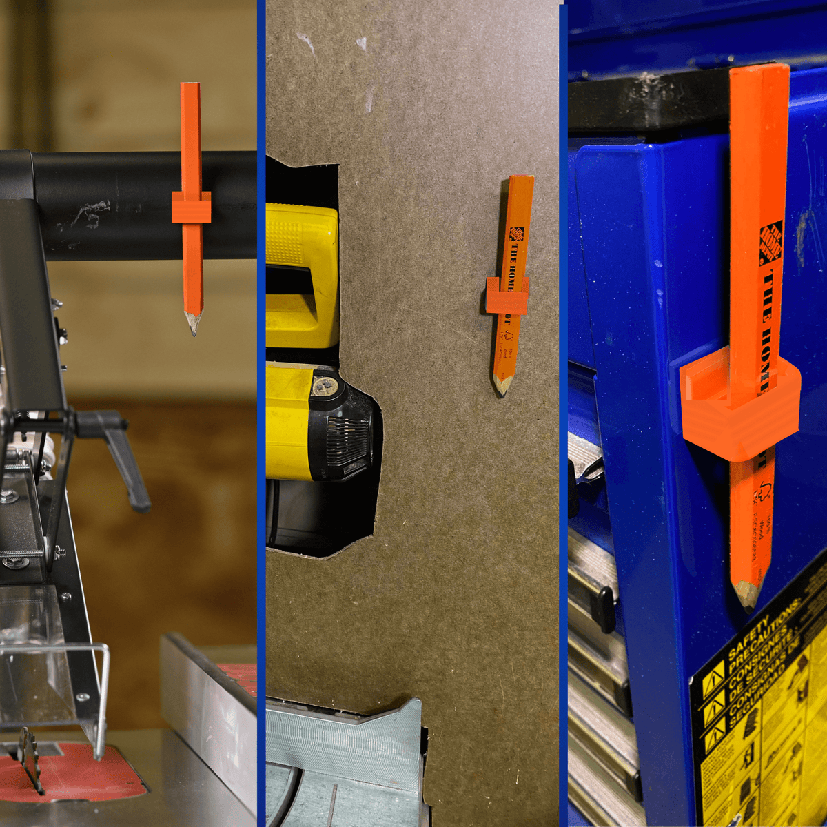 pencil keep in action in the workshop