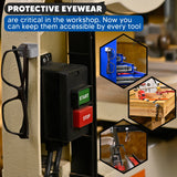 protective eyewear in workshop