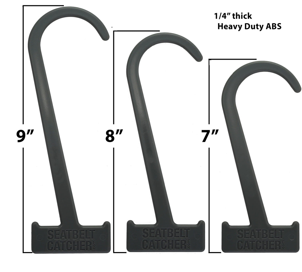 Gray Seatbelt Catcher Dimensions|Gray