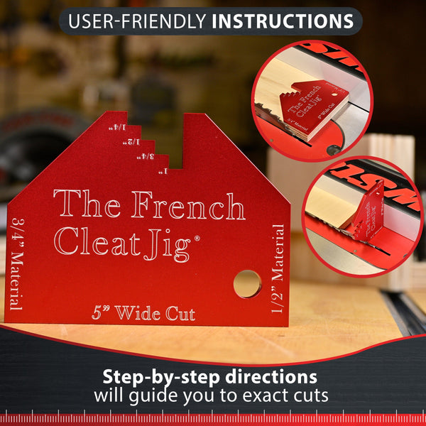 user friendly french cleat solution